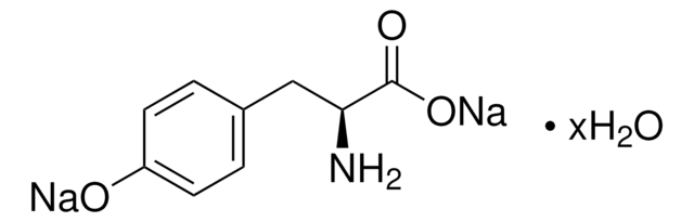 L-Tyrosine disodium salt hydrate BioReagent, suitable for cell culture, suitable for insect cell culture, &#8805;98% (HPLC)