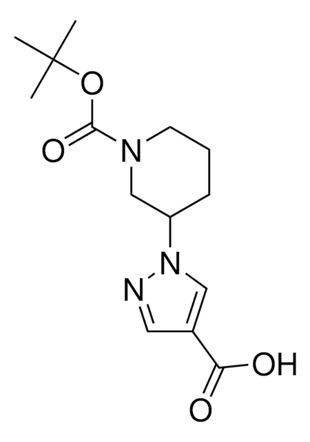 1-(1-(tert-Butoxycarbonyl)piperidin-3-yl)-1H-pyrazole-4-carboxylic acid