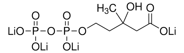 (±)-Mevalonic acid 5-pyrophosphate tetralithium salt &#8805;80% (qNMR)