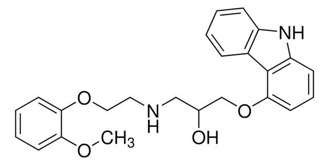 Carvedilol &#8805;98% (HPLC), solid