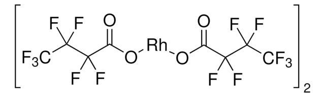 Rhodium(II) heptafluorobutyrate dimer 97%