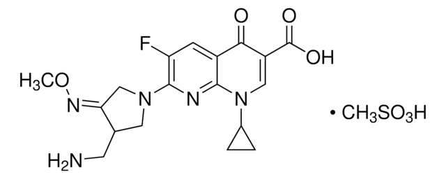 Gemifloxacin mesylate &#8805;98% (HPLC)