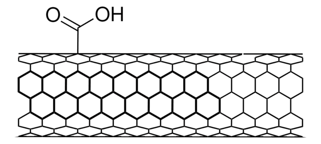 Carbon nanotube, single-walled, carboxylic acid functionalized &gt;90% carbon basis, D × L 4-5&#160;nm × 0.5-1.5&#160;&#956;m , bundle dimensions, avg. no. of layers, 1