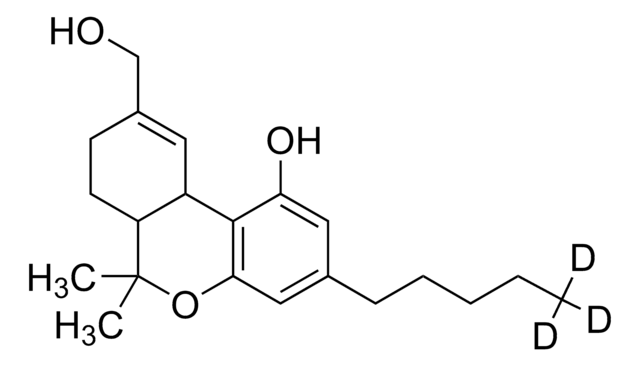 (±)-11-Hydroxy-&#916;9-THC-D3 solution 100&#160;&#956;g/mL in methanol, ampule of 1&#160;mL, certified reference material, Cerilliant&#174;