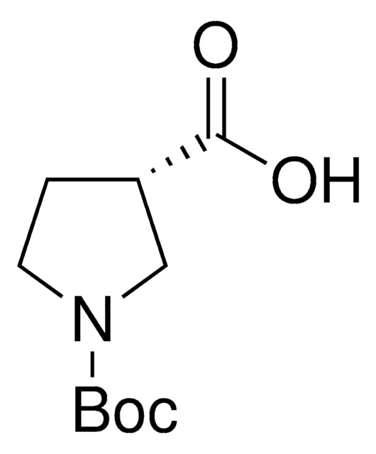 (S)-1-Boc-3-pyrrolidinecarboxylic acid 97%