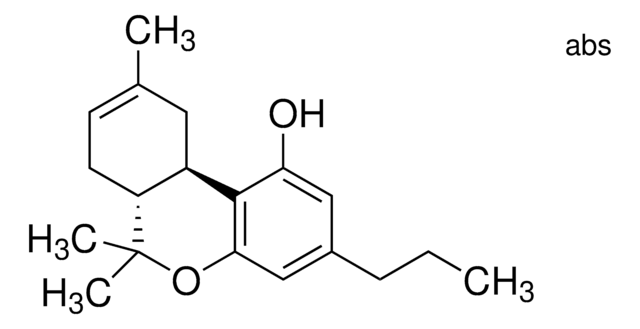 Delta8-Tetrahydrocannabivarin (Delta8-THCV) solution 1&#160;mg/mL in methanol, certified reference material, ampule of 1&#160;mL, Cerilliant&#174;