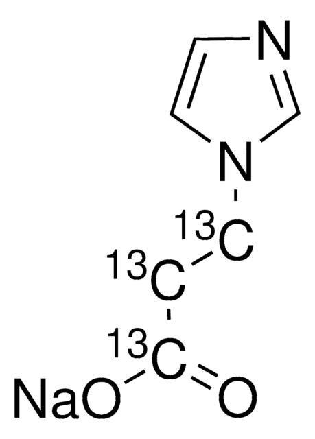 3-(1H-Imidazol-1-yl)propionate-1,2,3-13C3 sodium salt &#8805;99 atom % 13C, &#8805;97% (CP)