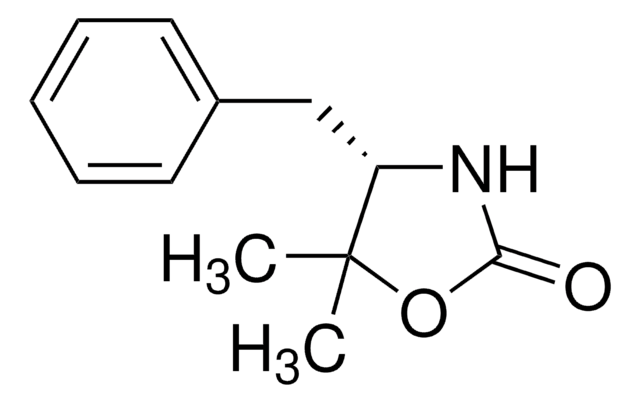 (S)-(&#8722;)-4-Benzyl-5,5-dimethyl-2-oxazolidinone 98%