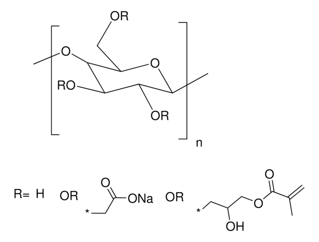 Carboxymethyl cellulose glycidyl methacrylate Degree of methacrylation ~10%