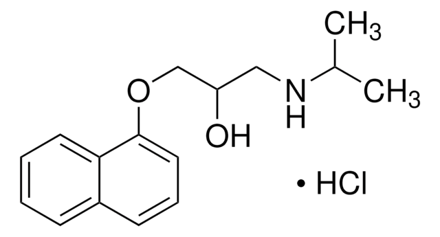 (±)-Propranolol hydrochloride &#8805;99% (TLC), powder