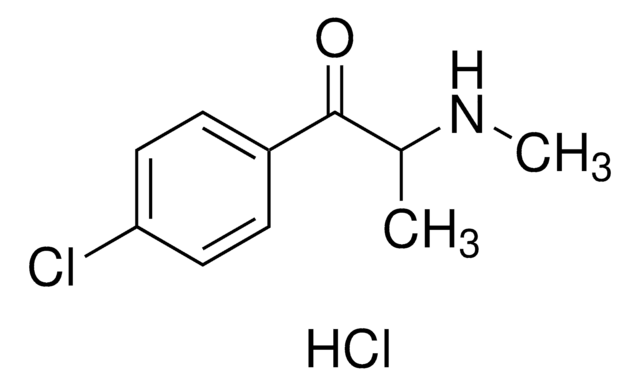 4-Chloromethcathinone (4-CMC HCl) hydrochloride solution 1&#160;mg/mL in methanol (as free base), certified reference material, ampule of 1&#160;mL, Cerilliant&#174;