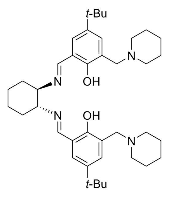 2,2&#8242;-[(1R,2R)-1,2-Cyclohexanediylbis[(E)-(nitrilomethylidyne)]]bis[4-(tert-butyl)-6-(1-piperidinylmethyl)phenol] 97%