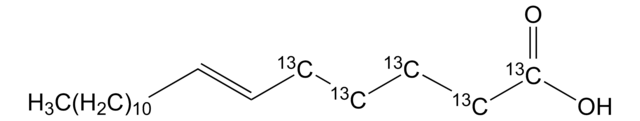 trans-6-Octadecenoic acid-1,2,3,4,5-13C5 99 atom % 13C, 97% (CP)