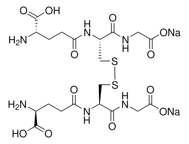 L-Glutathione oxidized disodium salt suitable for cell culture, BioReagent