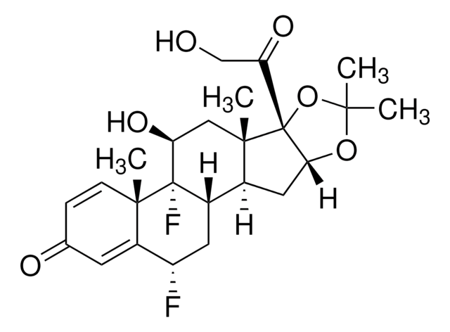 Fluocinolone Acetonide Pharmaceutical Secondary Standard; Certified Reference Material