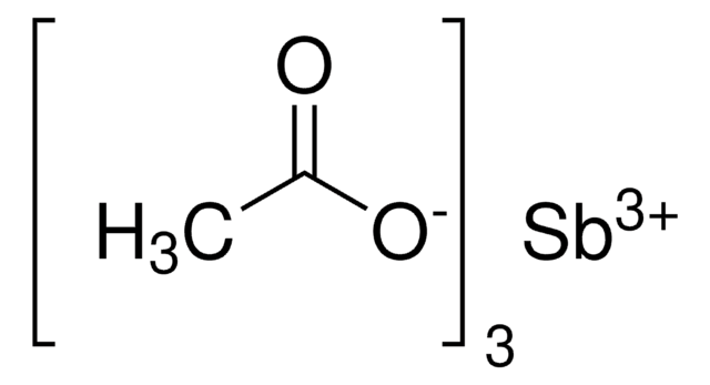 Antimony(III) acetate 99.99% trace metals basis