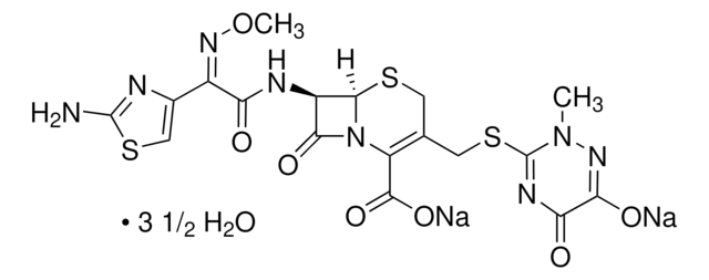 Ceftriaxone disodium salt hemi(heptahydrate) third-generation cephalosporin antibiotic