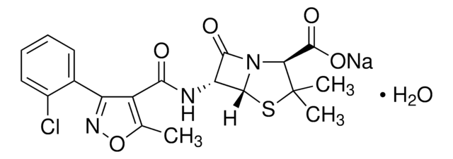 Cloxacillin Sodium Pharmaceutical Secondary Standard; Certified Reference Material