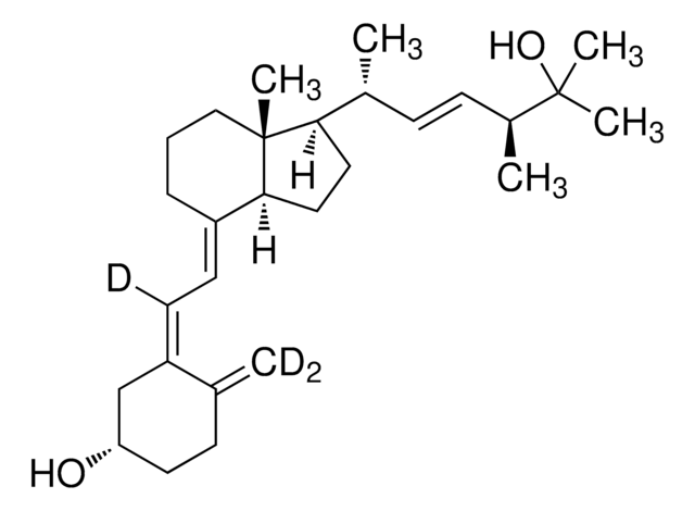 25-Hydroxyvitamin D2 (6,19,19-d3) solution 100&#160;&#956;g/mL in ethanol, 97 atom % D, 98% (CP)