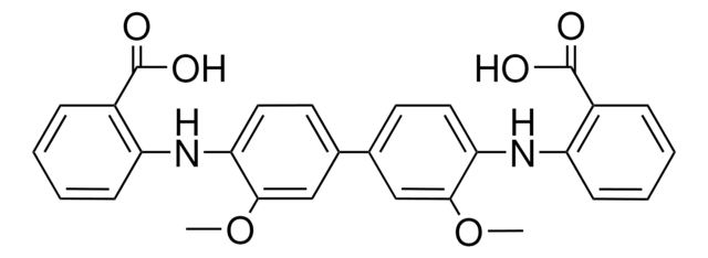 4,4'-BIS-(2-CARBOXYPHENYLAMINO)-3,3'-DIMETHOXYBIPHENYL AldrichCPR