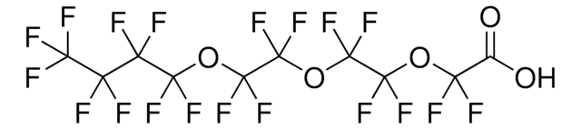 Difluoro{1,1,2,2-tetrafluoro-2-[1,1,2,2-tetrafluoro-2-(1,1,2,2,3,3,4,4,4-nonafluorobutoxy)ethoxy]ethoxy}acetic acid AldrichCPR