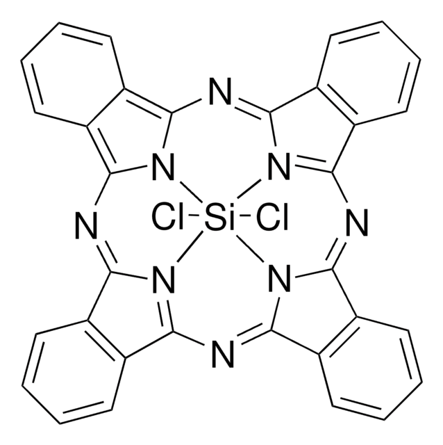 Silicon phthalocyanine dichloride Dye content ~85&#160;%